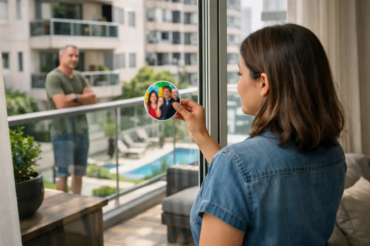 Adesivo político em apartamento é permitido?