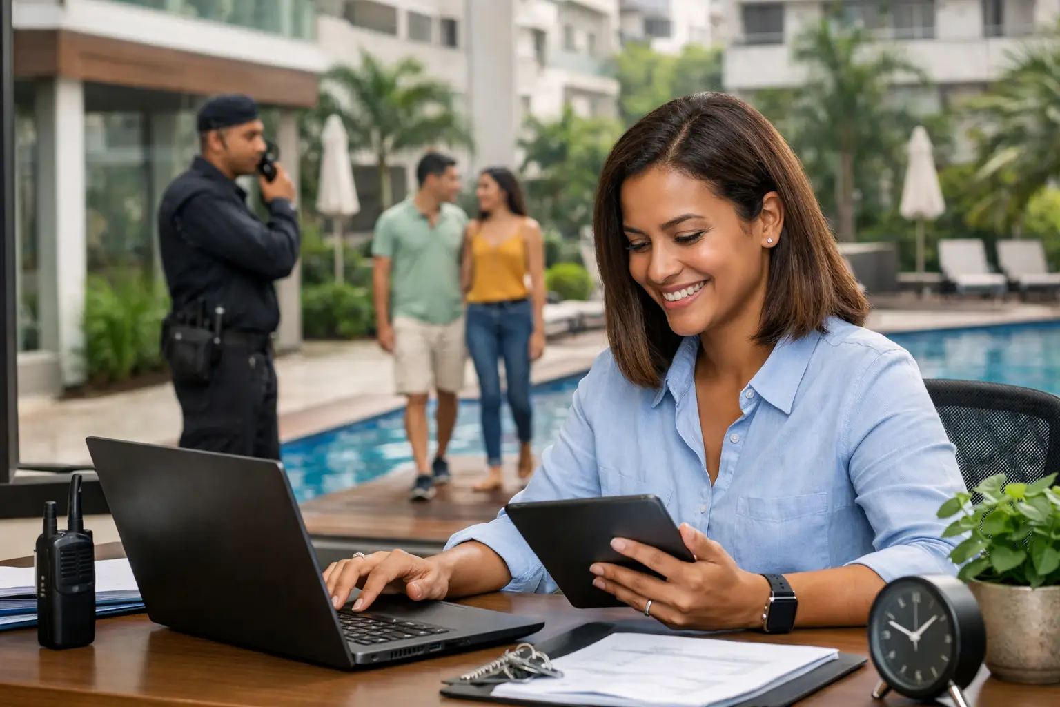Como economizar tempo da administradora