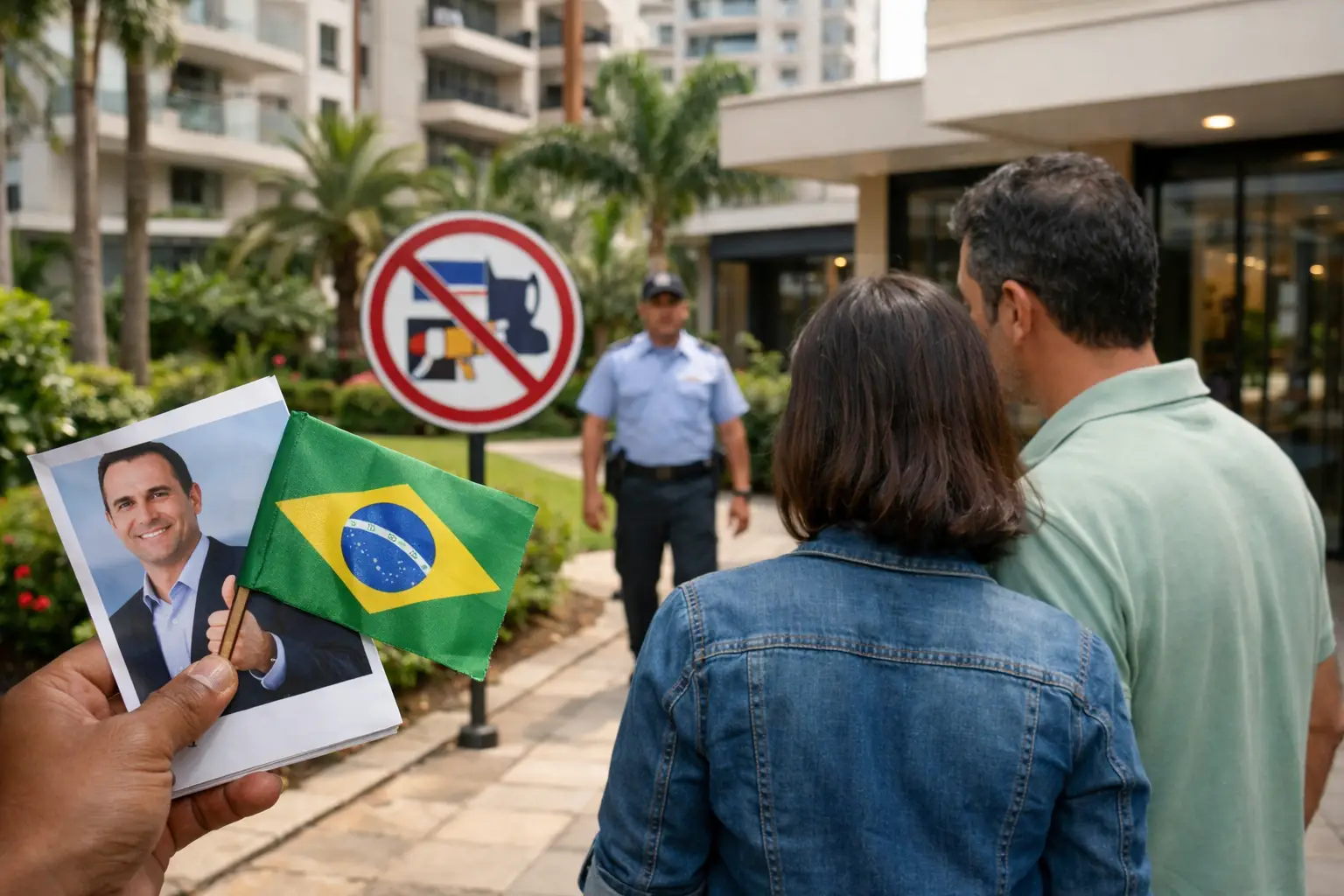 Condomínio pode proibir propaganda política?