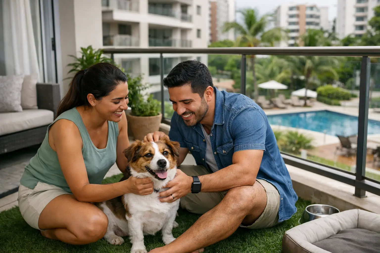 Regras para cachorro em apartamento na prática