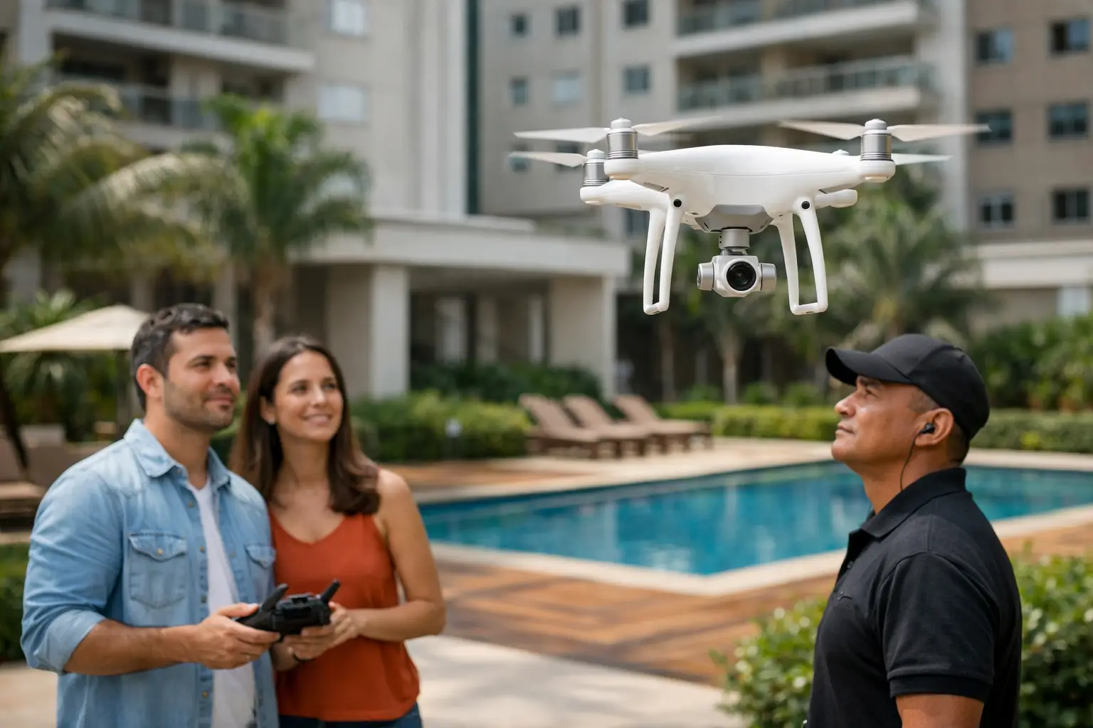 Regras para drones em condomínio na prática