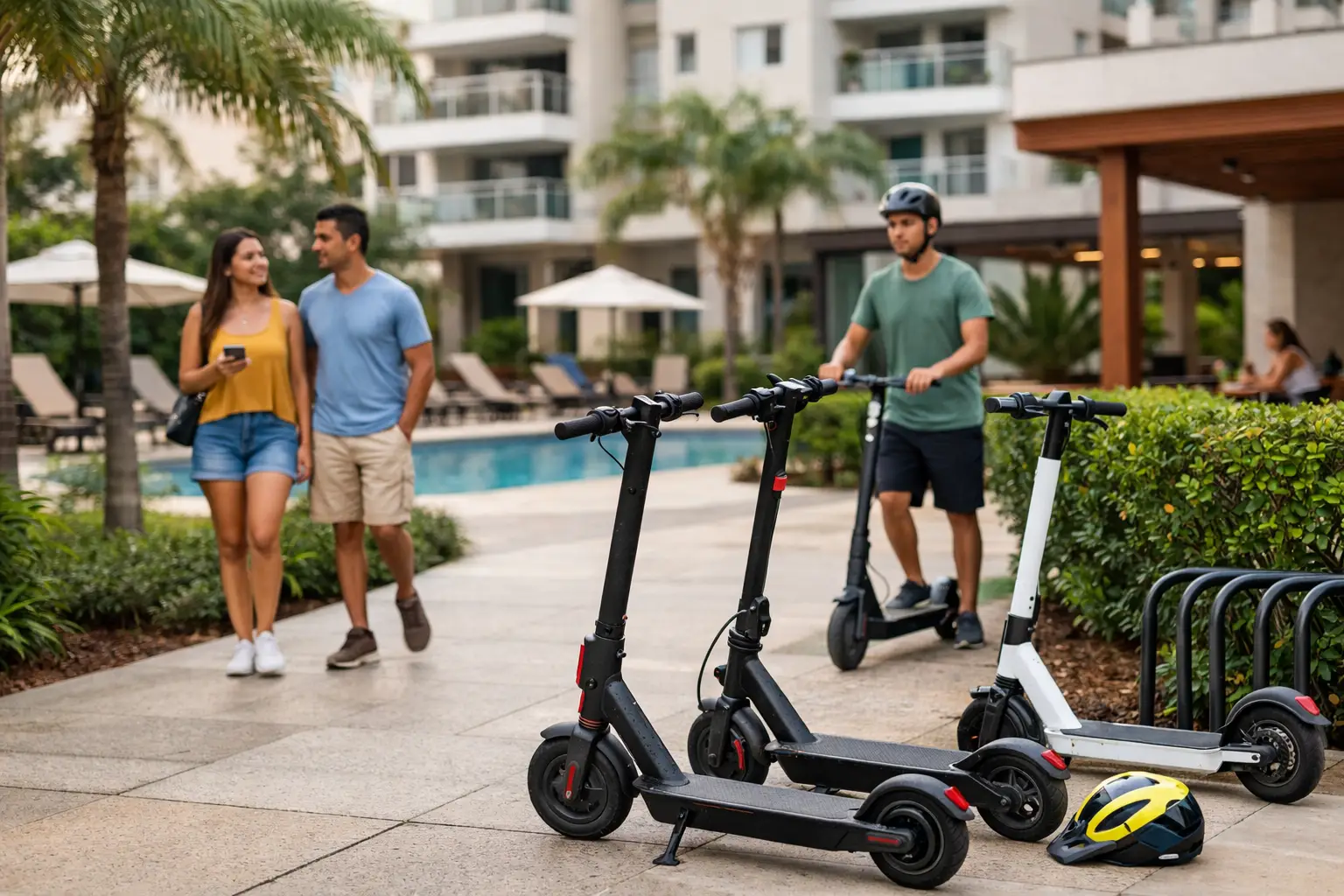 Regras para patinetes elétricos no condomínio